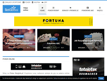 Tablet Screenshot of poker.betglob.pl